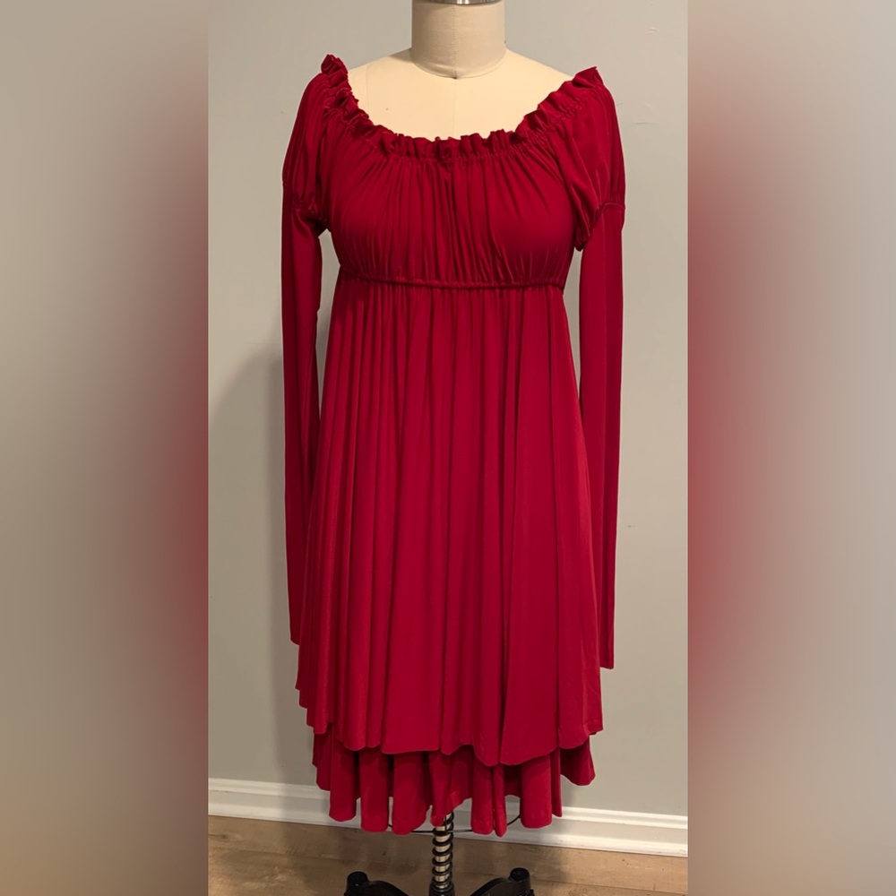 Norma Kamali skirt and top